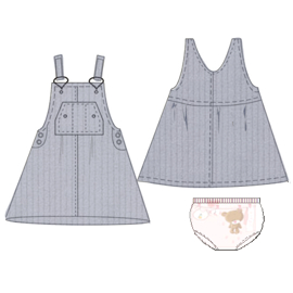 Fashion sewing patterns for BABIES Dresses